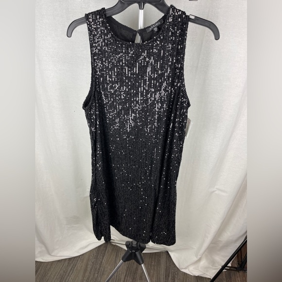 COPY - Max Mara Sequins Sleeveless Black Top Size 10 (Medium) NWT - Picture 5 of 14